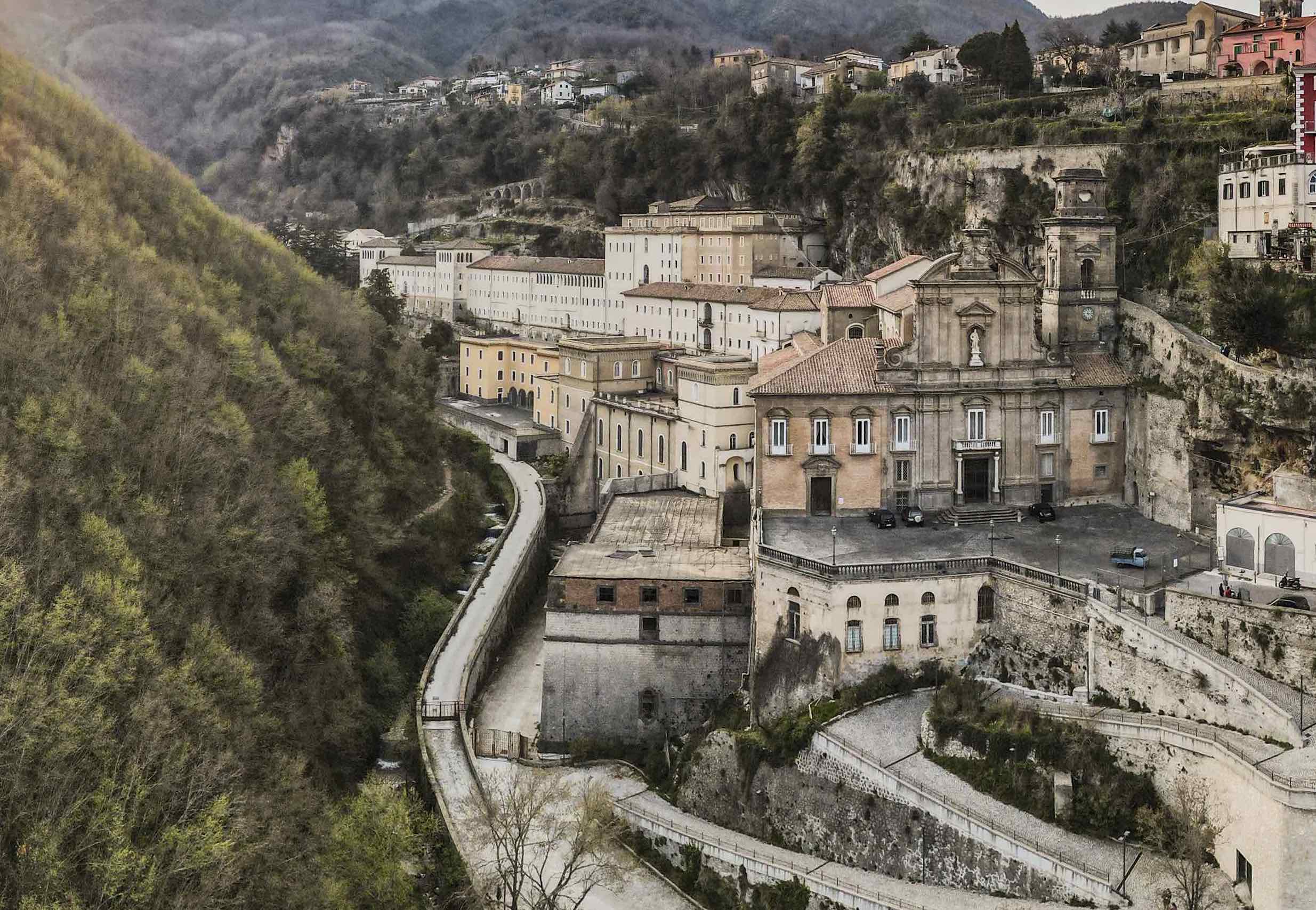 Abbazia vista dall'alto