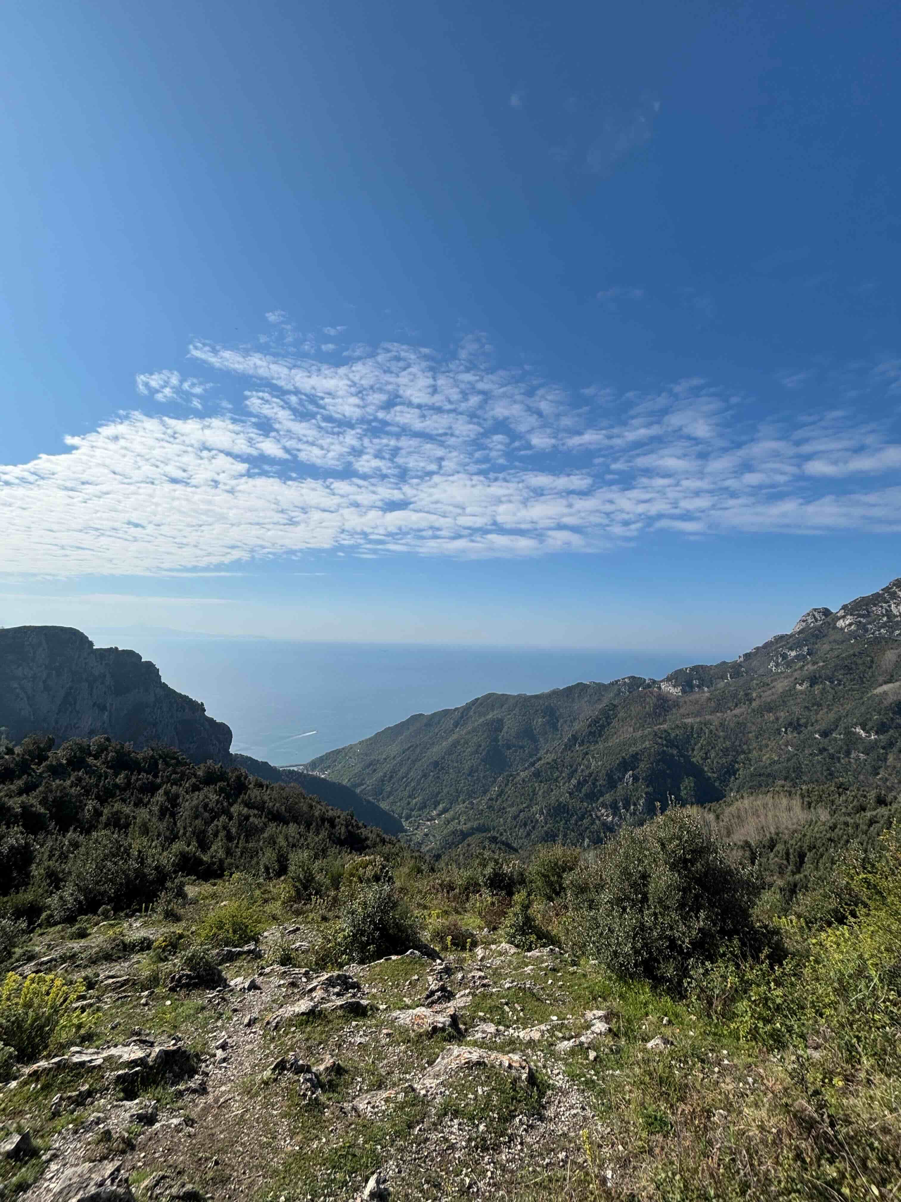 Vista del monte Falerio da Cappella Vecchia