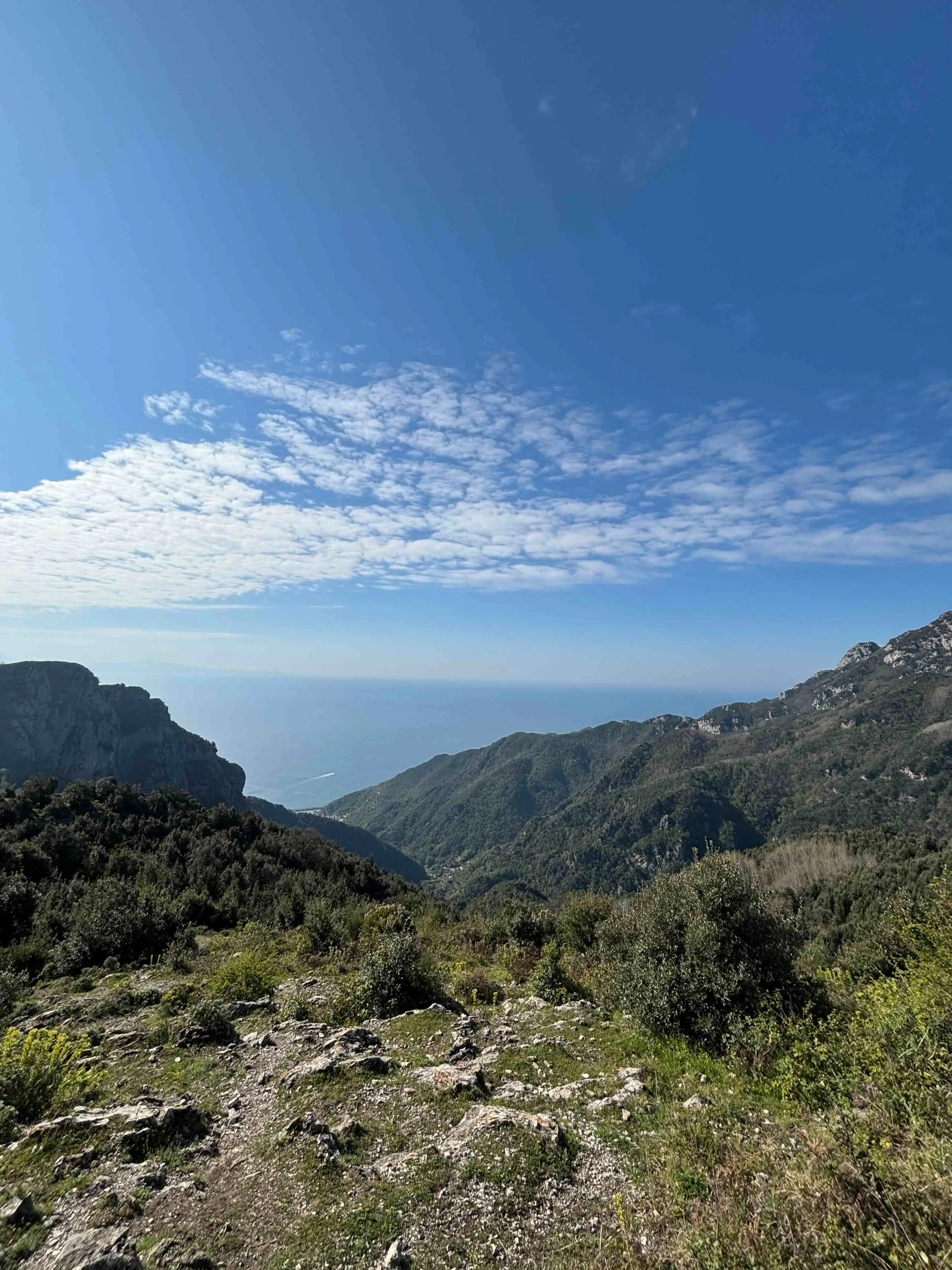 Vista del monte Falerio da Cappella Vecchia