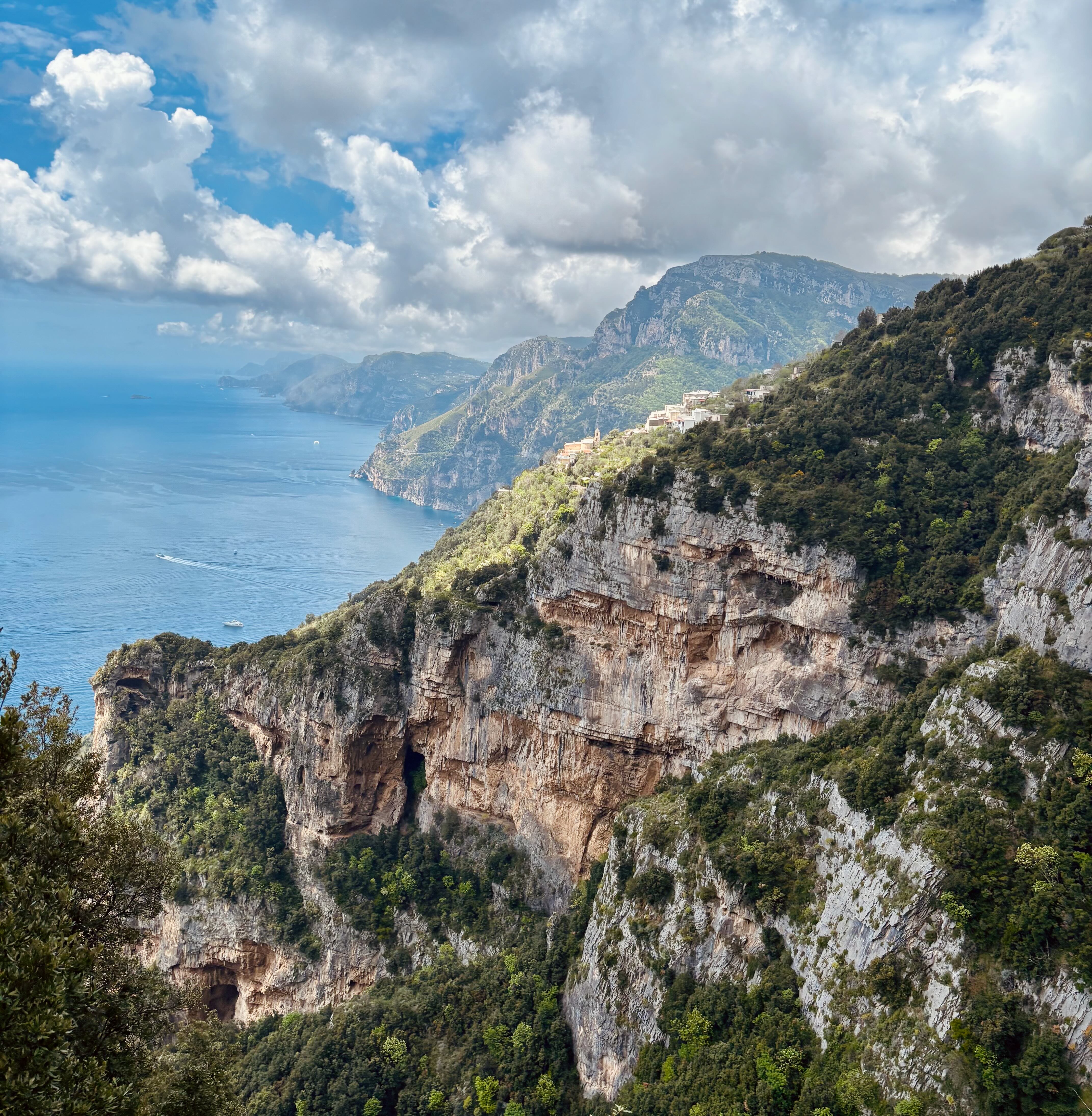 Vista dal Sentiero degli dei